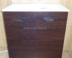 Шкафчик с умывальником Roca Victoria 60 см венге A855880201